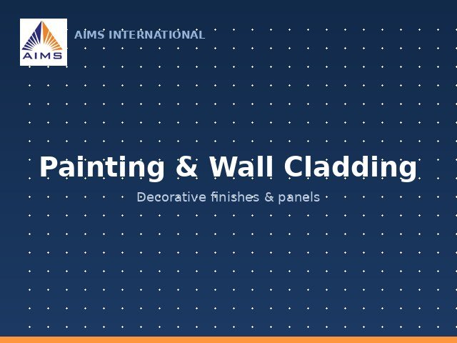 Painting & Wall Cladding